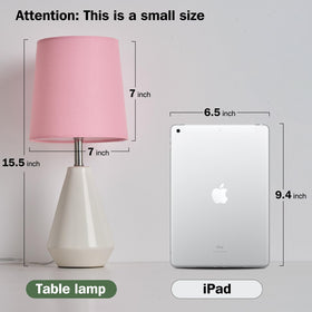 Bdayanx bedside lamp with a 5-foot cord for flexible placement.