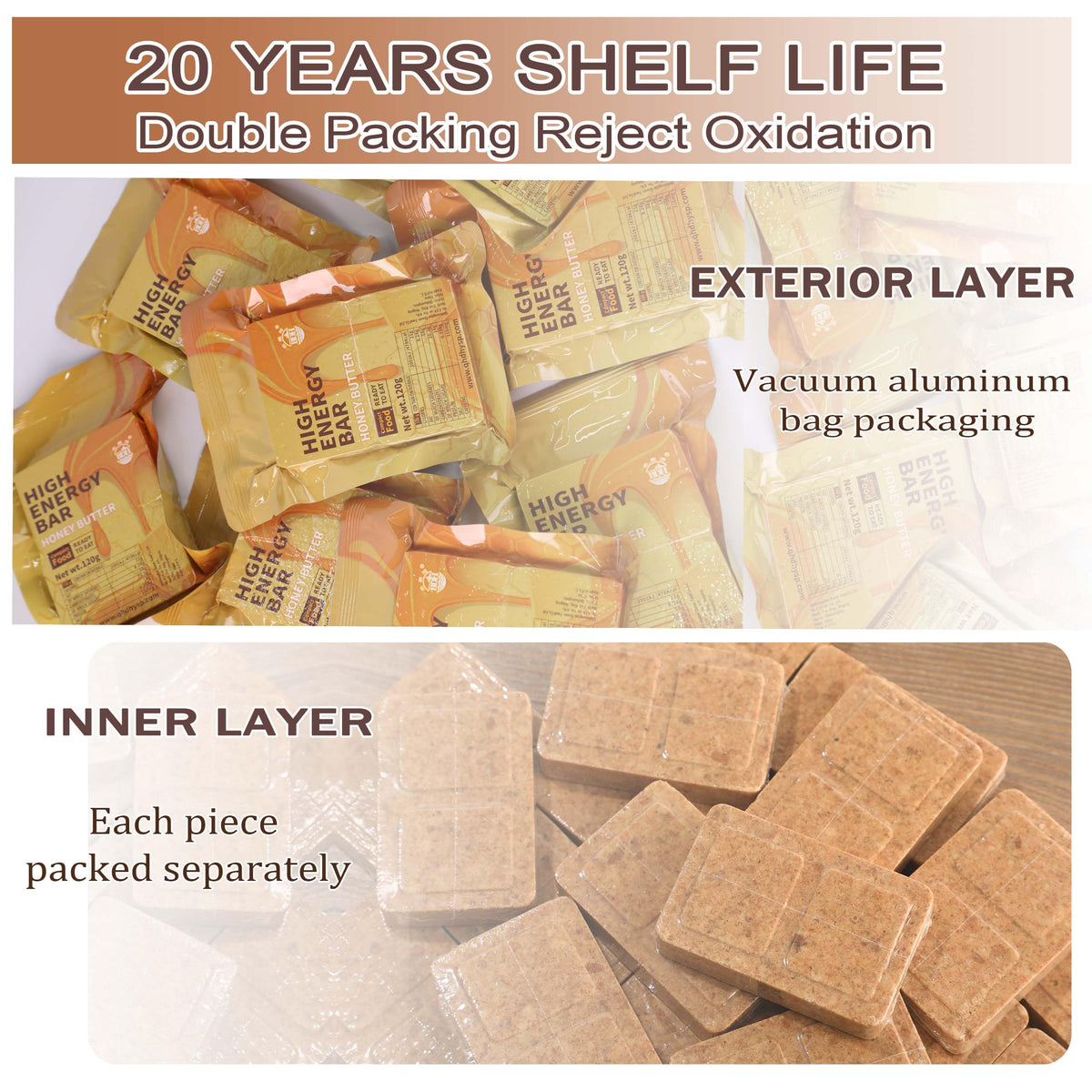 BDH 12 bags box of emergency food enables multi-day readiness for survival