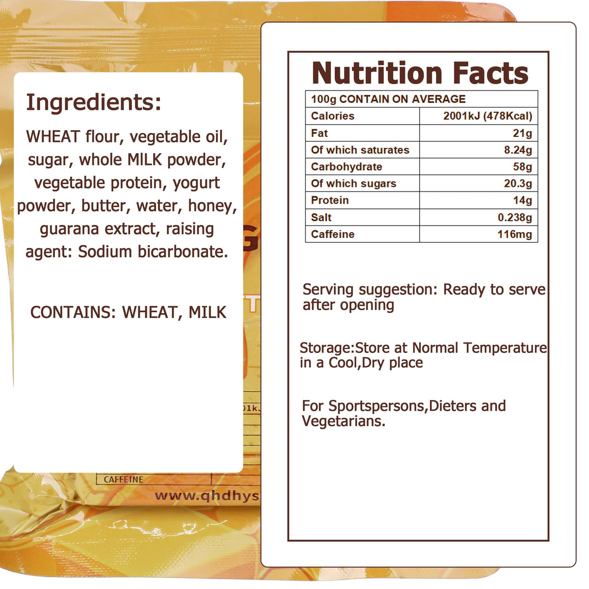 BDH hardtack close-up reveals crisp texture ideal for quick energy bites
