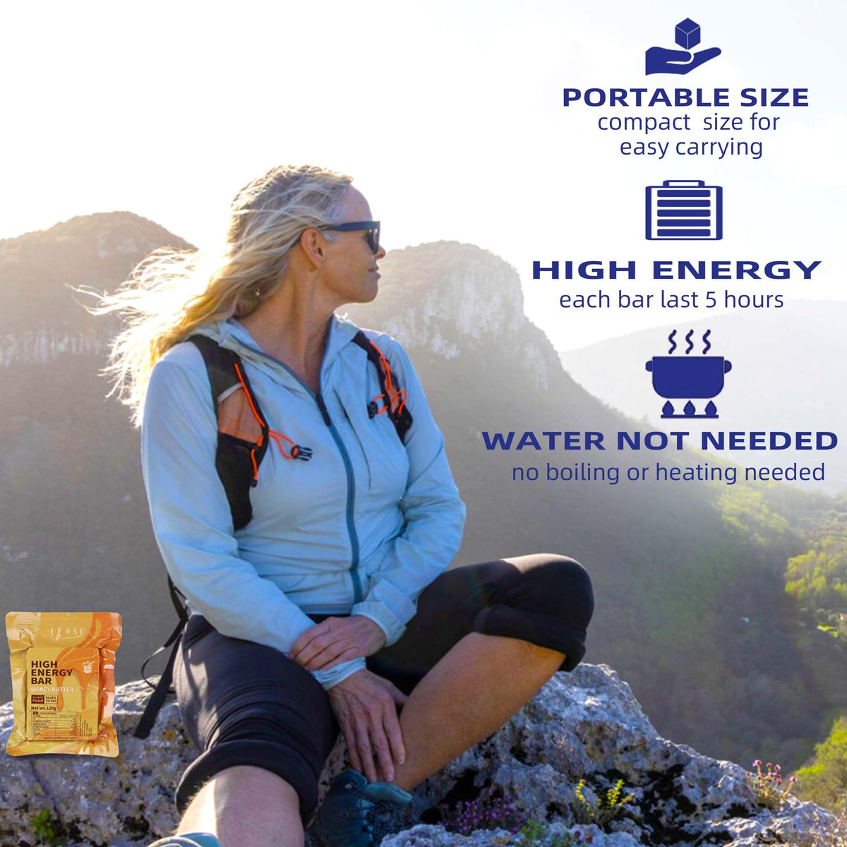 BDH vacuum-sealed long shelf-life keeps survival bars ready for emergencies