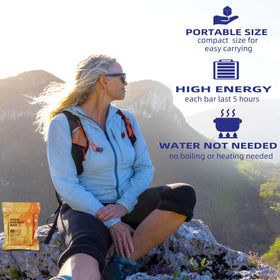BDH vacuum-sealed long shelf-life keeps survival bars ready for emergencies