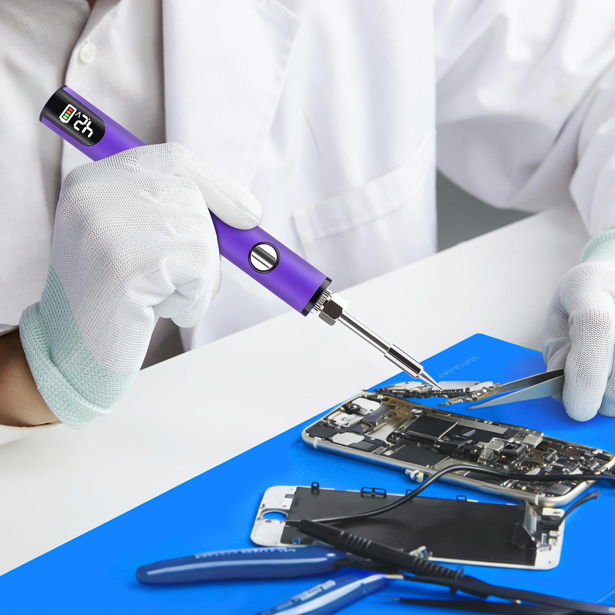 BDJHMP compact welding kit is ideal for home electronics repair and DIY.