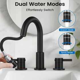 BDJM matte black finish adds contemporary style and durable resilience.