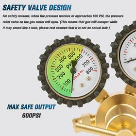 Beaiguna regulator large T-style handle enables precise adjustments