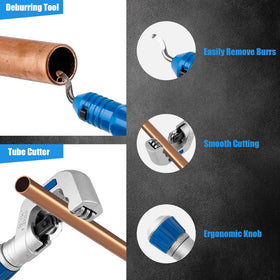 Beaiguna universal crossbars for versatile pipe configurations.