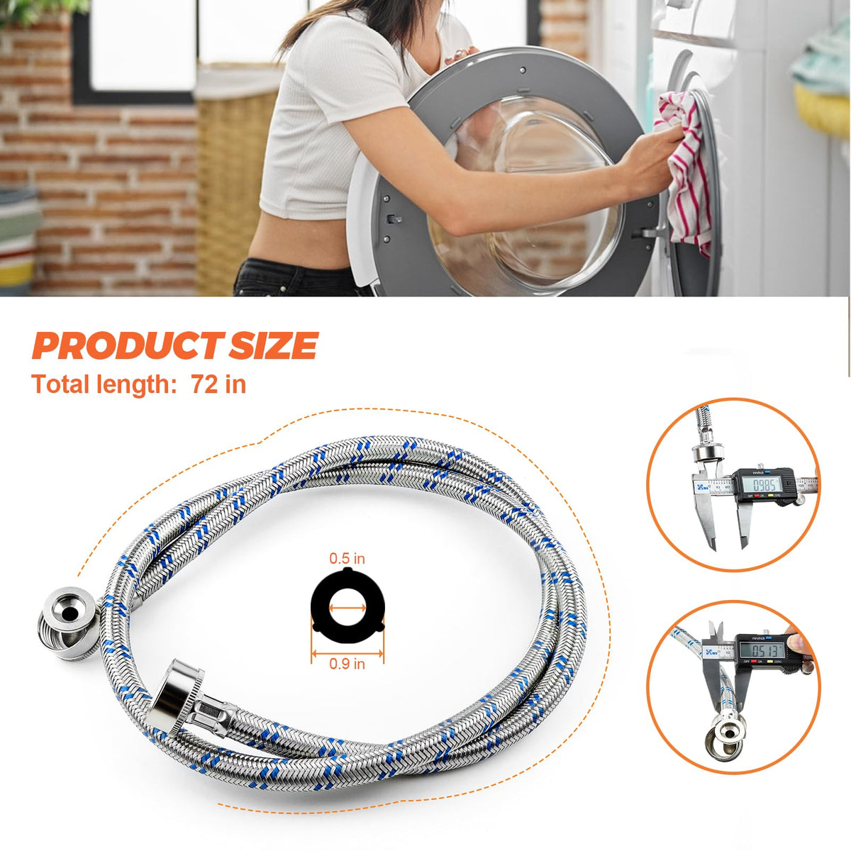 Beaquicy 3-4 FHT connections offer universal compatibility with most machines.