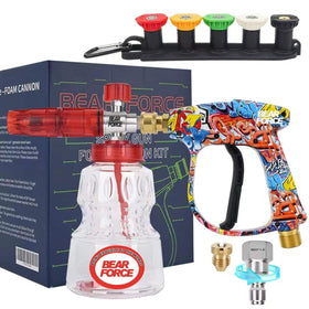 Bear Force spray gun with M22-14mm inlet for steady high-pressure cleaning