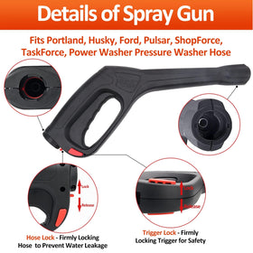 Bear Force variable wand extends reach for precise cleaning tasks.