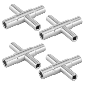 BearHut 4-way sillcock key in 1/4-inch for quick valve access.