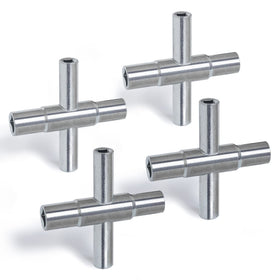 BearHut 4-way sillcock key in 11/32-inch for common valves.