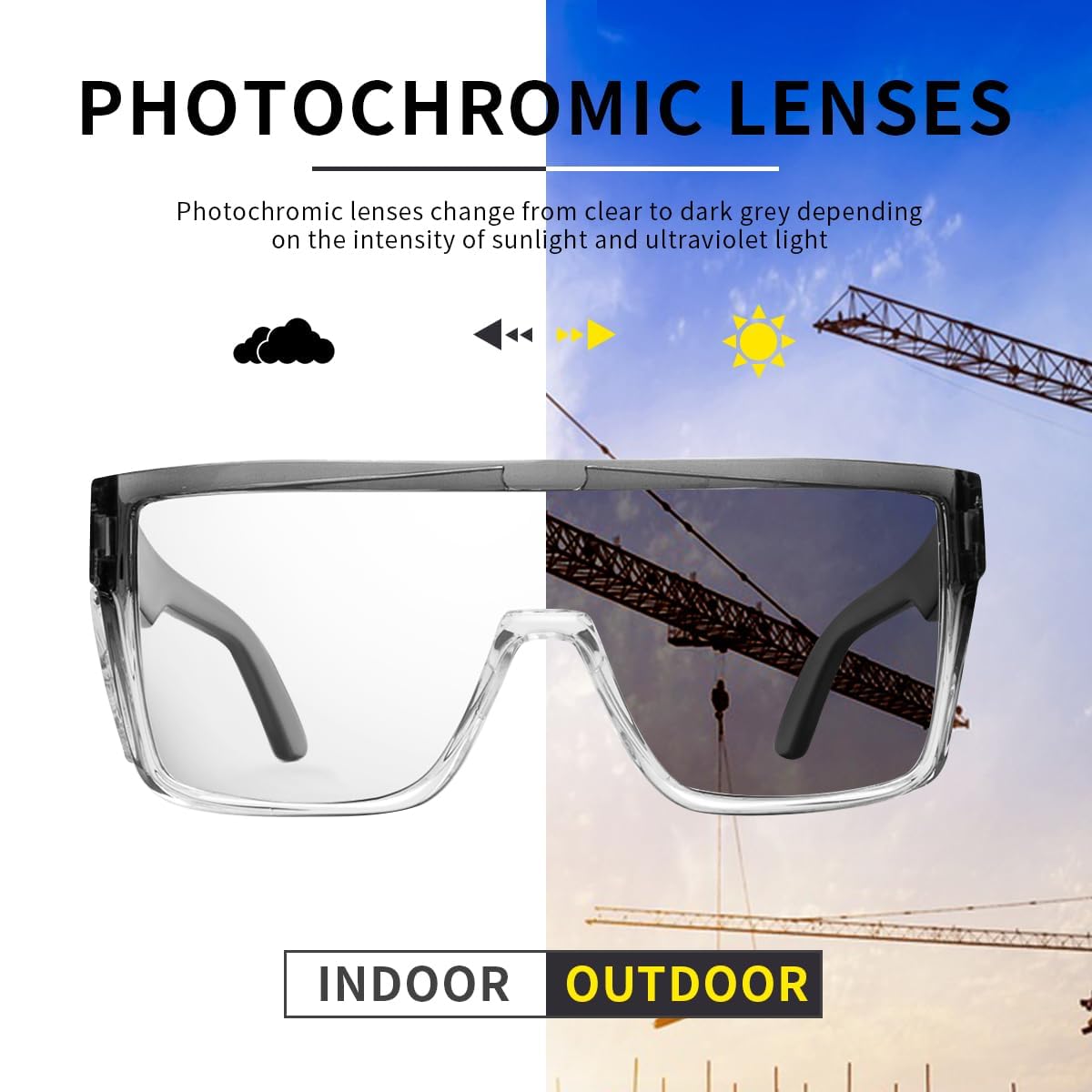 BEASVFE Z87-1 certified safety glasses for reliable protection.