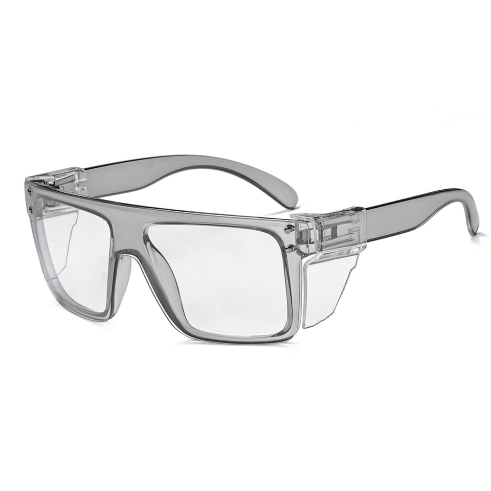 BEASVFE Z87 photochromic sunglasses front view with adaptive tint for day-to-day wear.