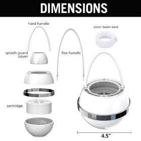 Beati Faucet filter cartridge change for fresh water.