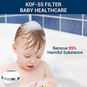 Beati Faucet soft water flow enhances skin and hair during baths.