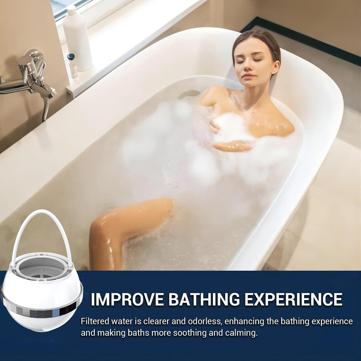 Beati Faucet wide compatibility for seamless bathroom upgrade.
