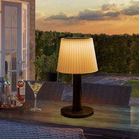 Beautyard solar table lamp 3-way dimming offers adaptable brightness levels