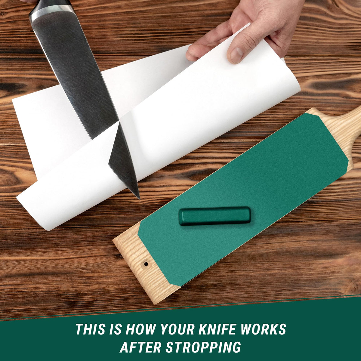 BeaverCraft European leather strop delivers durable quality for daily use.