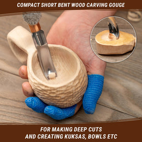 BeaverCraft European-quality chisel delivering durable edge and easy maintenance