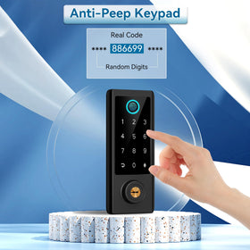 BEBASIA bluetooth front-handle-detail enabling remote control and status checks.