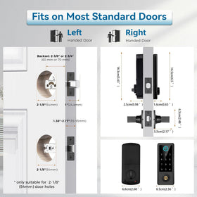 BEBASIA privacy mode enhances security during entry.
