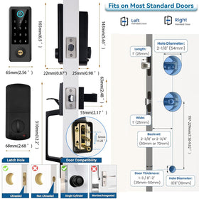 BEBASIA security features including auto-lock and anti-peeping.