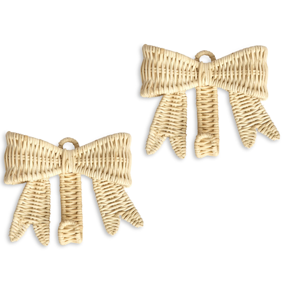 BEBE BASK Rowie bow wall hook set two adds nursery storage and charm