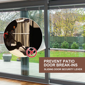 BeBecome sliding-door-security-bar-lightweight-design easy to carry at home and away.