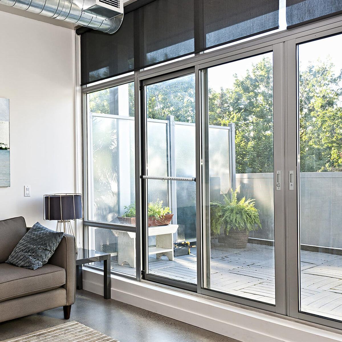 BeBecome sliding-door-security-bar-packaged compact packaging for tidy storage.