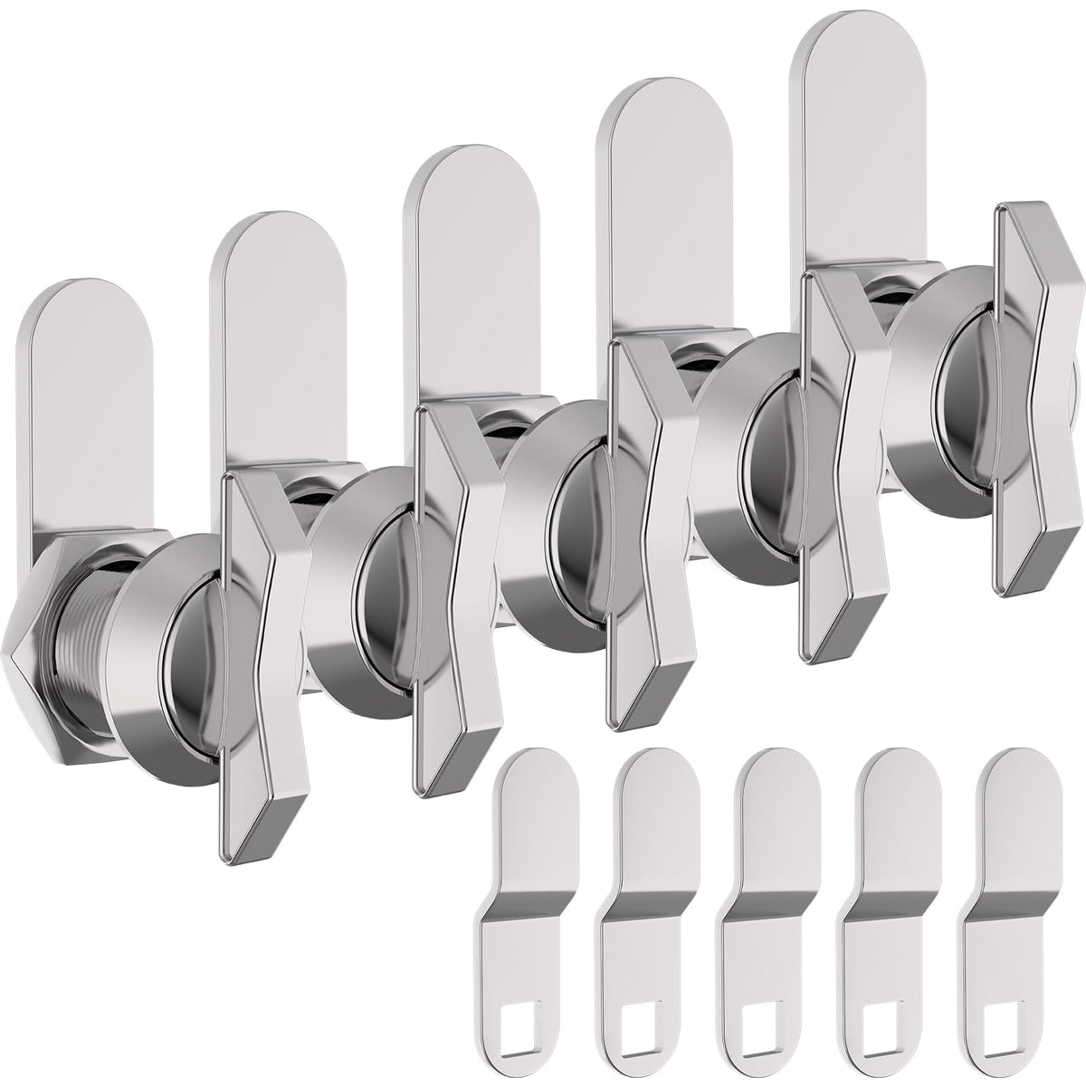 BEBOBLY cabinet and drawer use demonstrating versatile, keyless compartment security.