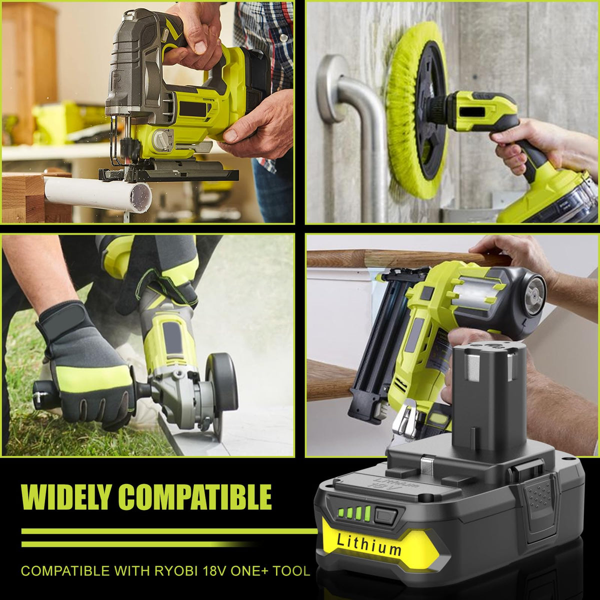 BECDXPal Ryobi 18V 4000mAh 2-pack warranty and service support