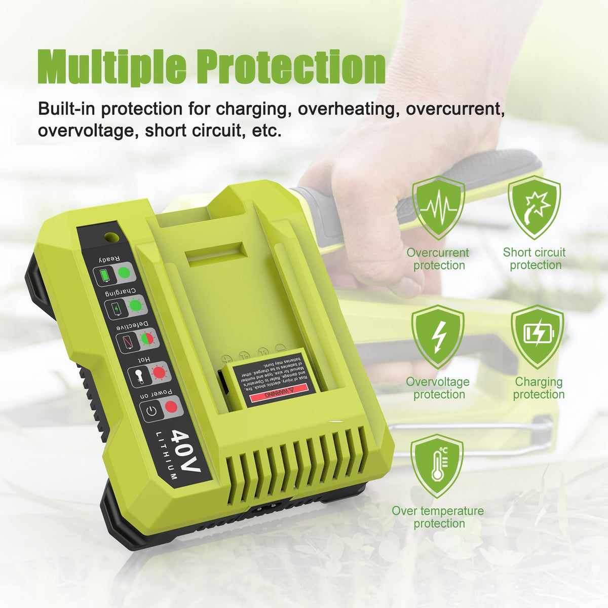 BECDXPal cooling ports ensuring efficient charging during use