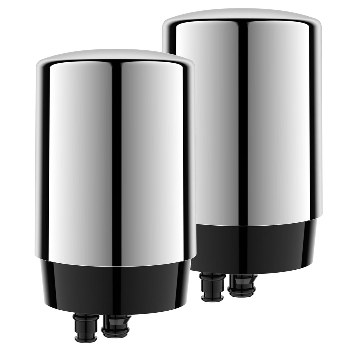 Beckacher Brita-compatible filter cartridge delivers cleaner faucet water.