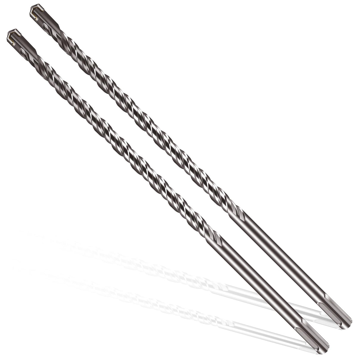 BECOLLO 12 SDS-Plus brick drill bit with 4 cutter design for faster drilling.