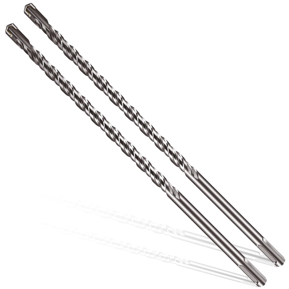 BECOLLO 12 SDS-Plus brick drill bit with 4 cutter design for faster drilling.