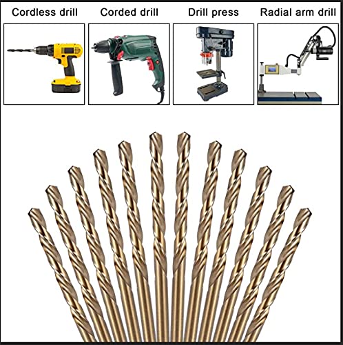 BECOLLO stainless steel drilling with 1/2-inch cobalt bit.