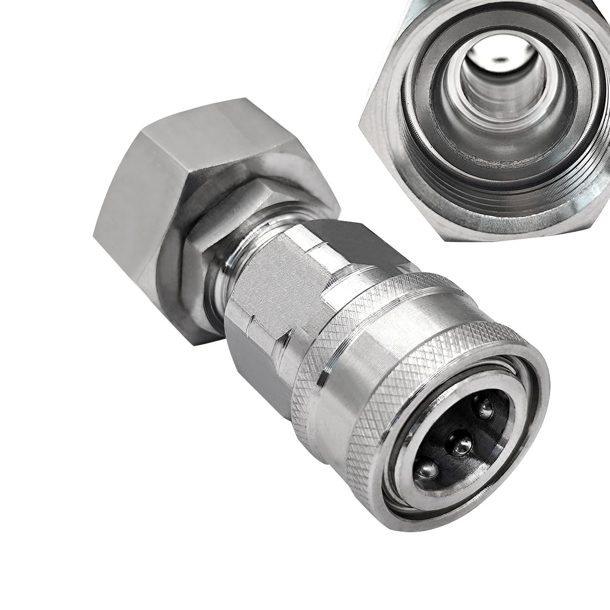 Beduan stainless steel 3-4 garden hose adapter for easy connections