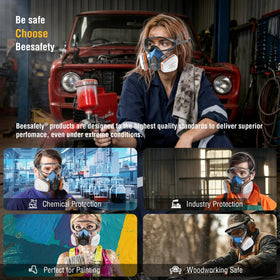 BEESAFETY RD-518 lightweight design improves comfort during extended use