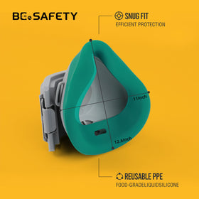 BEESAFETY skin-friendly silicone for comfortable long wear