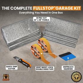 BEEST FULLSTOP noise-dampening panels reduce street sounds for quieter workshops