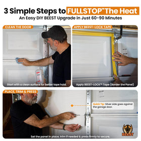 BEEST FULLSTOP temperature-control features for seasonal comfort without full door replacement