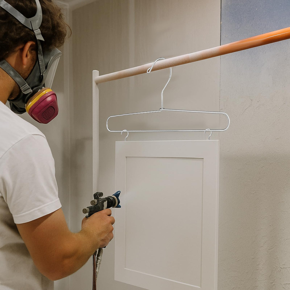 Beeveer durable cabinet door hangers resist wear for repeated use.