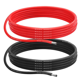 Beffkkip packaging includes red and black 10 ft silicone wires