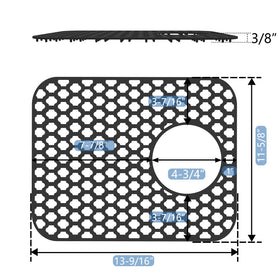BEHOK silicone sink protector kitchen-use ready shown on a practical cooking space