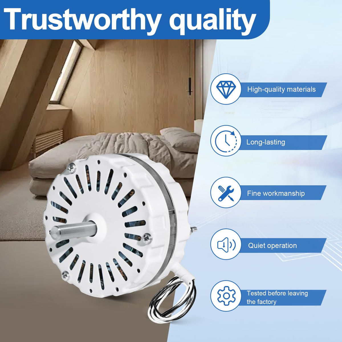 BeHonor attic ventilation performance test showing efficiency checks.