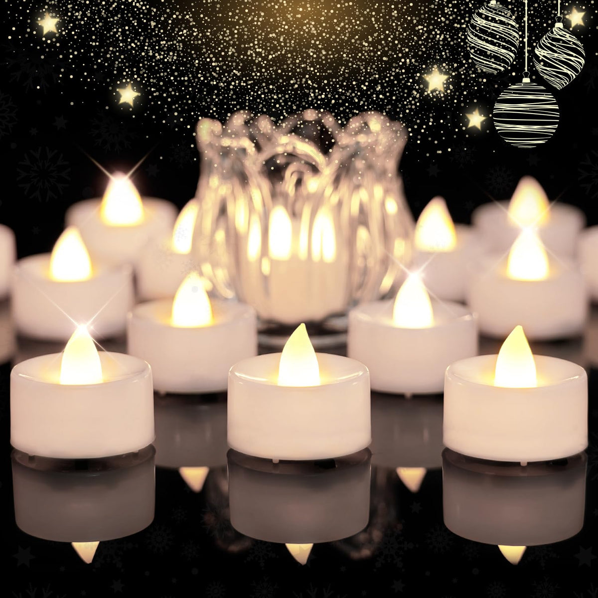BEICHI battery tea light with 6h timer creates warm ambience without open flame.