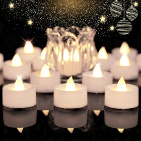 BEICHI battery tea light with 6h timer creates warm ambience without open flame.