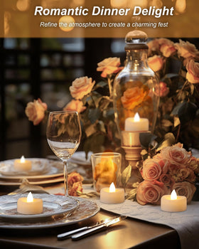 Beichi LED tea light with realistic flame and no flicker