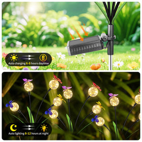 BEIDOULU easy-assembly ground-stake enables quick outdoor setup