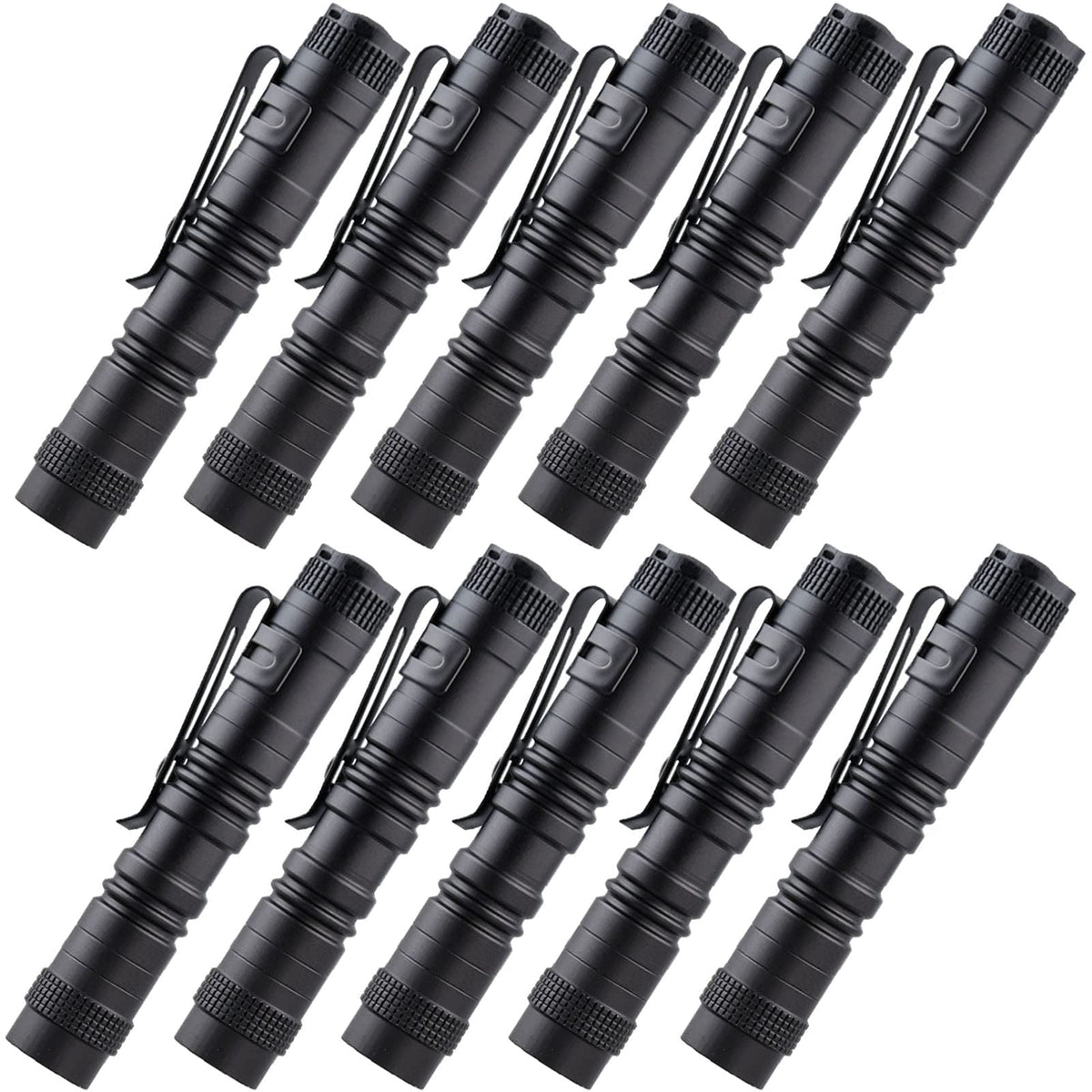 Beieverluck 10-pack mini flashlights for daily carry and frequent use.