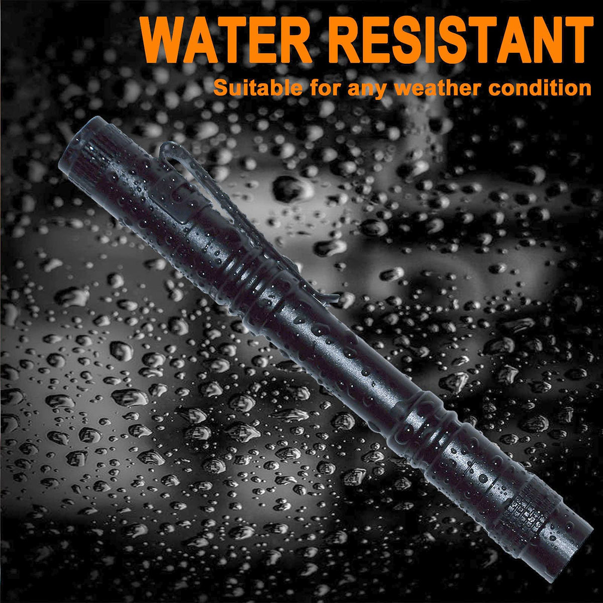Beieverluck aluminum body pen light highlighting durable metal construction for daily reliability
